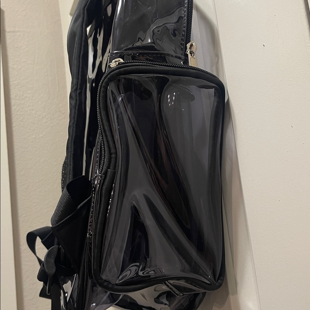 Black Transparent Backpack - image 5